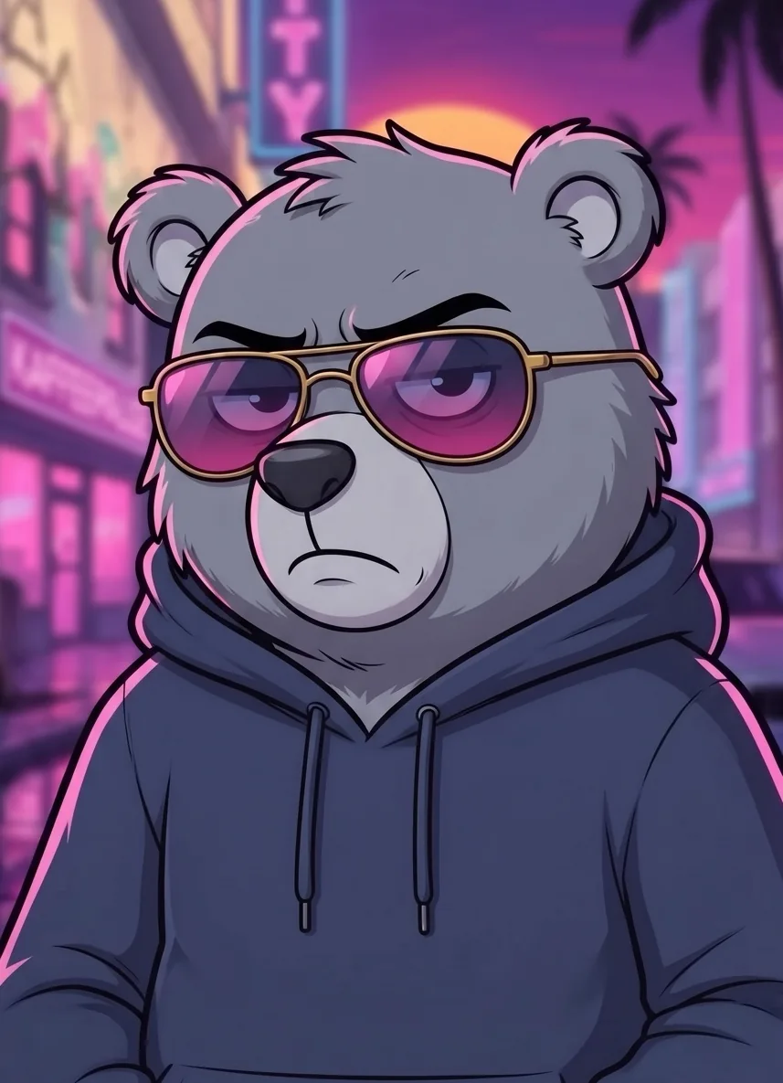 Muffelz im Hoodie als Social-Media-Motiv